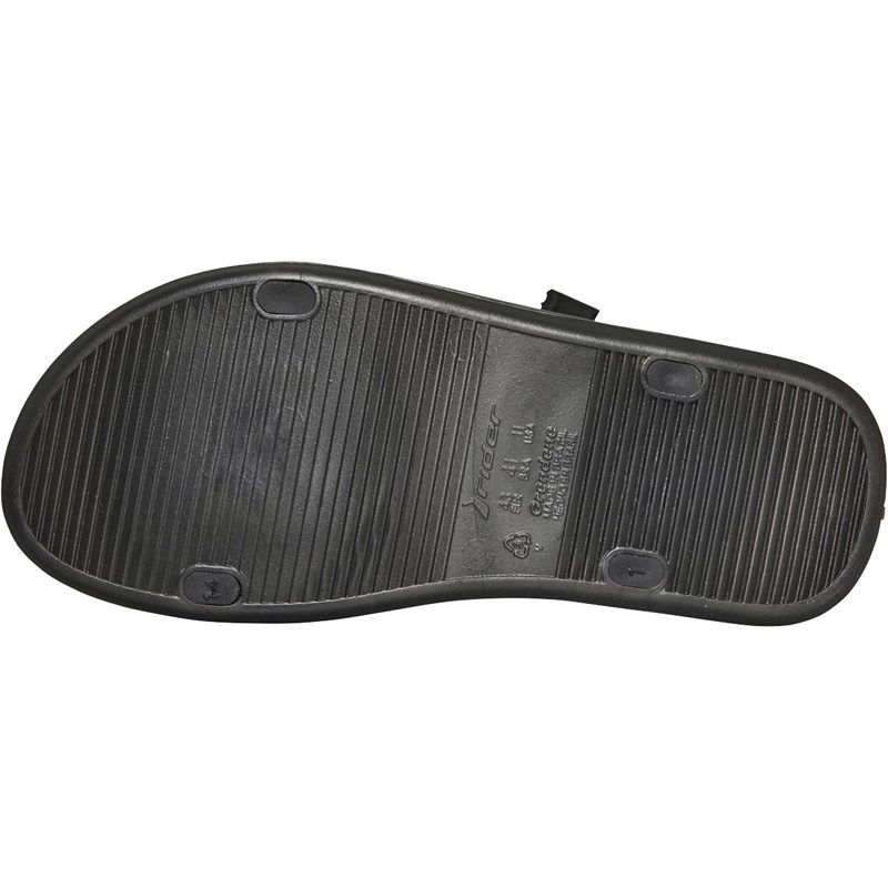 rider Mens Free Sandals Black