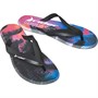 rider Mens R1 Energy Print Flip Flops Black