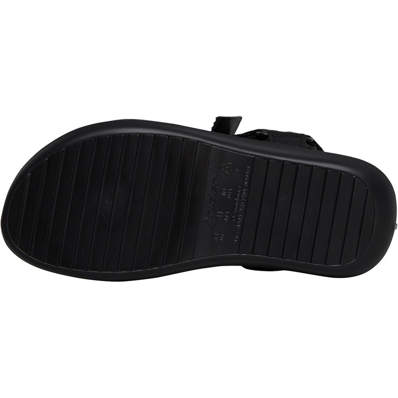 rider Mens Rx Sandals Black