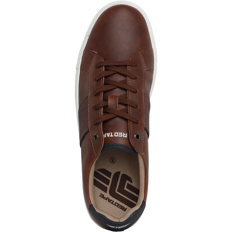 REDTAPE Męskie Tate Buty Sportowe Brązowy