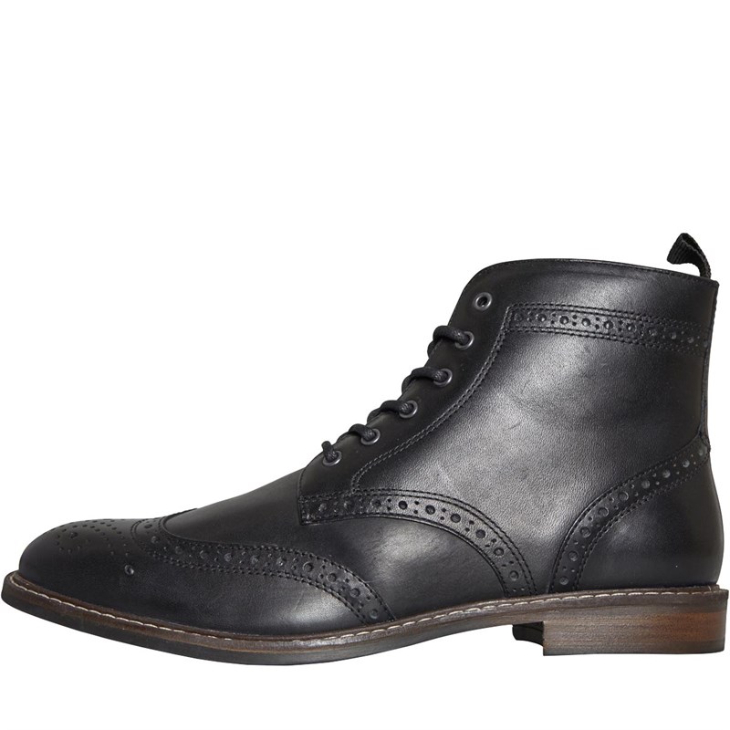 Buy REDTAPE Mens Askham Brogue Boots Black
