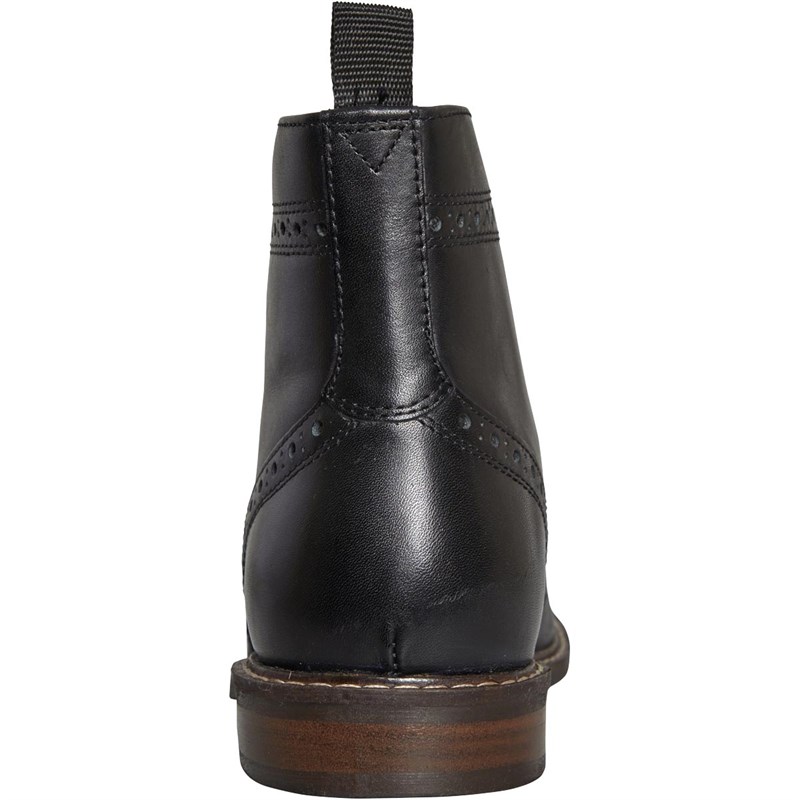 REDTAPE Mens Askham Brogue Boots Black