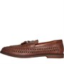 REDTAPE Mens Weaver Tassle Loafers Wood