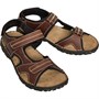 REDTAPE Mens Chandler Leather Sandals Timber Brown