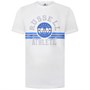 Russell Athletic Tee-Shirt Collegiate Stripe Graphic Garçon Blanc