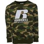 Russell Athletic Niemowlęce Infant AOP Sweter Zielony Wojskowy