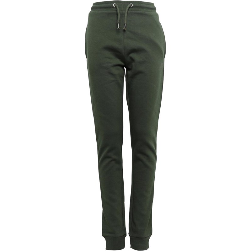 Russell Athletic Boys R Logo Joggers Army Green