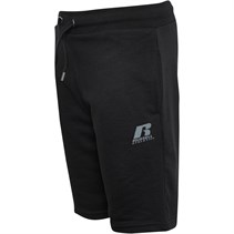 Russell Athletic Junior Boys R Logo Shorts Black