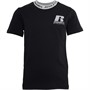 Russell Athletic Infant Boys Jacquard Collar T-Shirt Black