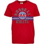 Russell Athletic T-Shirts Collegiate Stripe Graphic Garçon Rouge