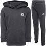Russell Athletic Boys Logo Tracksuit Charcoal Grey Marl