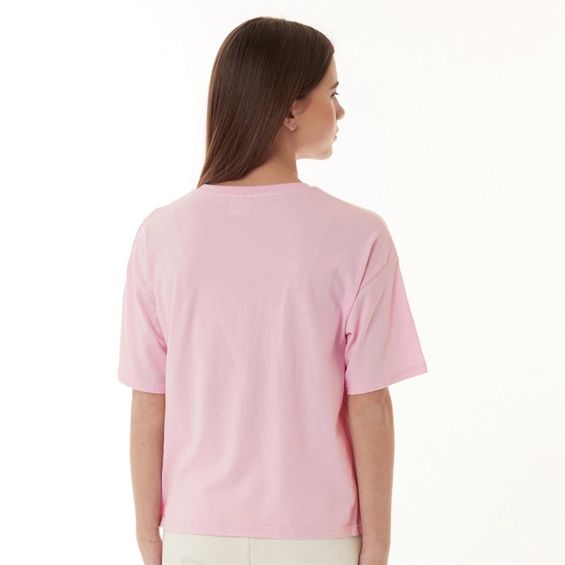 Buy Russell Athletic Girls Oversize T-Shirt Pink Lady