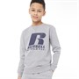 Russell Athletic Boys Sweatshirt Vintage Grey Heather