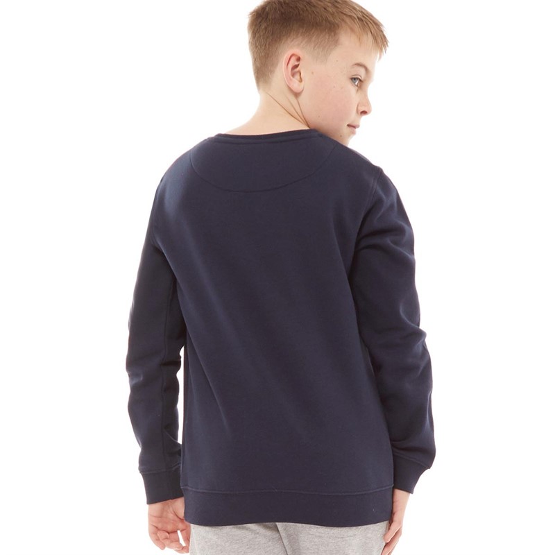 Russell Athletic Boys Sweatshirt Navy Blazer