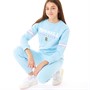 Russell Athletic Girls Hoodie and Joggers Tracksuit Set Sky Blue
