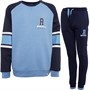 Russell Athletic Boys Collegiate Sweatshirt And Joggers Tracksuit Allure Marl/Navy Blazer