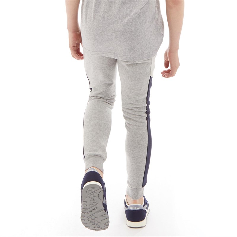 Russell Athletic Boys Logo Infil Joggers Vintage Grey Heather
