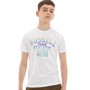Russell Athletic Boys Track Crew Neck T-Shirt Bright White