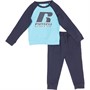 Russell Athletic Boys Long Sleeve Top And Joggers Set Norse Blue