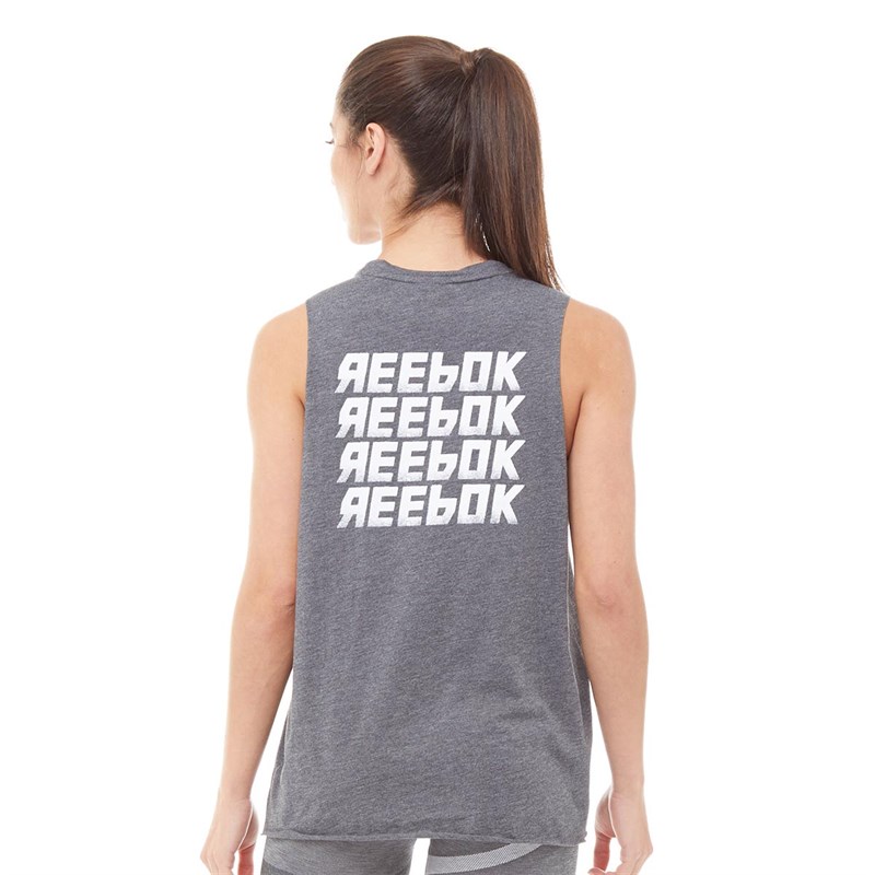 reebok womens muscle tank top