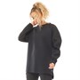Reebok Damen One Series Supply Midlayer Sweatshirt Schwarz