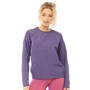 Reebok Womens One Series Thermowarm Deltapeak Sweatshirt Midnight Ink