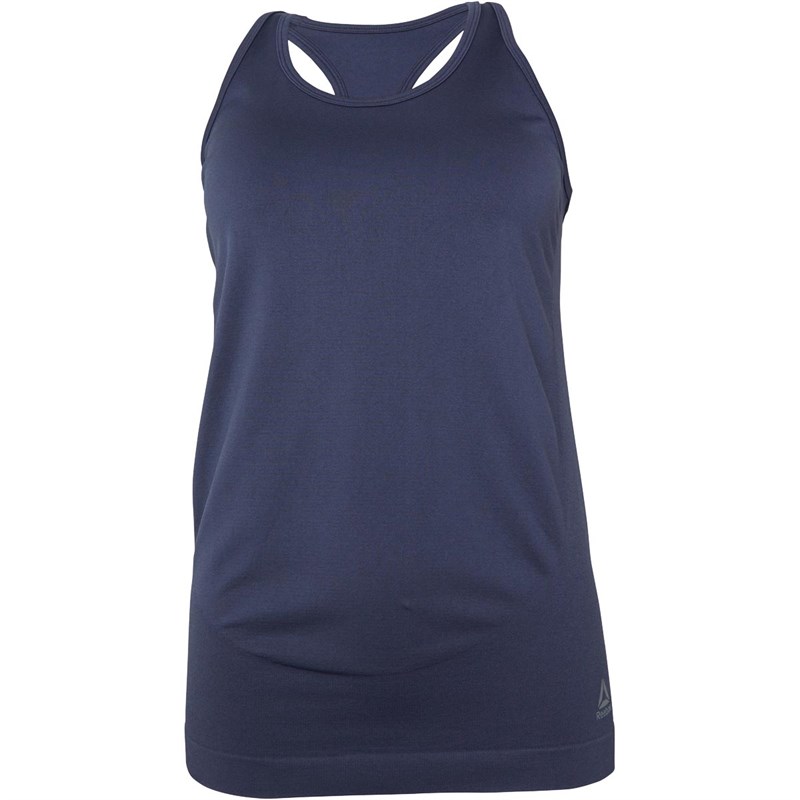 Reebok Dames Seamless Maternity Singlet Blauw