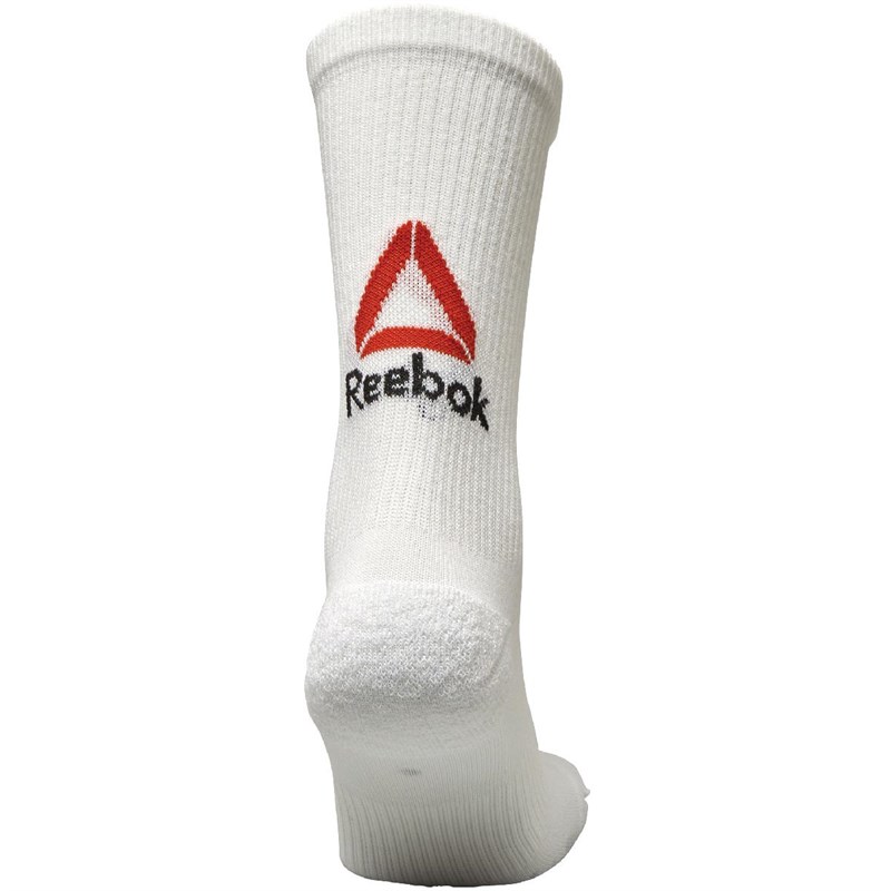 Buy Reebok Three Pack UFC Crew Socks White
