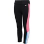 Reebok Mädchen Stripe Leggins Schwarz