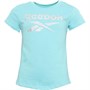 Reebok Junior Signature Lock Up T-Shirt Aqua