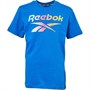 Reebok Junior Gradient Logo T-Shirt Royal Blue
