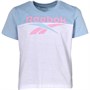 Reebok Piger Cut And Sew Logo T-shirts Blå