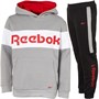 Reebok Junior Colour Block Fleece Suit Black
