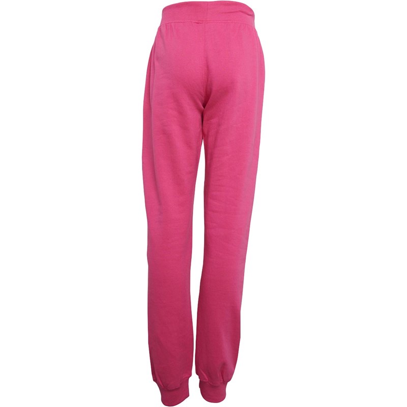 Reebok Junior Vector Fleece Pants Shocking Pink
