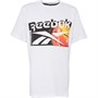 Reebok Junior Basketball T-Shirt Weiß