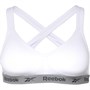 Reebok Damen Cara Sports BH Weiß