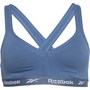 Reebok Dame Cara Moulded Cup Sports-BH Blå