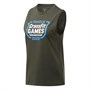 Reebok Damskie Crossfit Games Speedwick Koszulka bez Rękawów Zielony