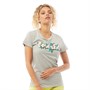 Reebok Dames Crossfit Holiday T-Shirt Grijs