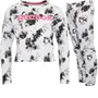 Reebok Kids Cropped Tie Dye Jog Set Black