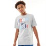 Reebok T-Shirts Graphic Garçon Gris