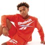 Reebok Sweatshirts Heritage Garçon Rouge