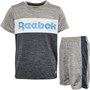 Reebok Ensembles Classic Set Garçon Gris Chiné