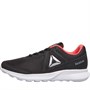 Reebok Womens Quick Motion Running Shoes Black/White/Bright Rose/Silver Metallic