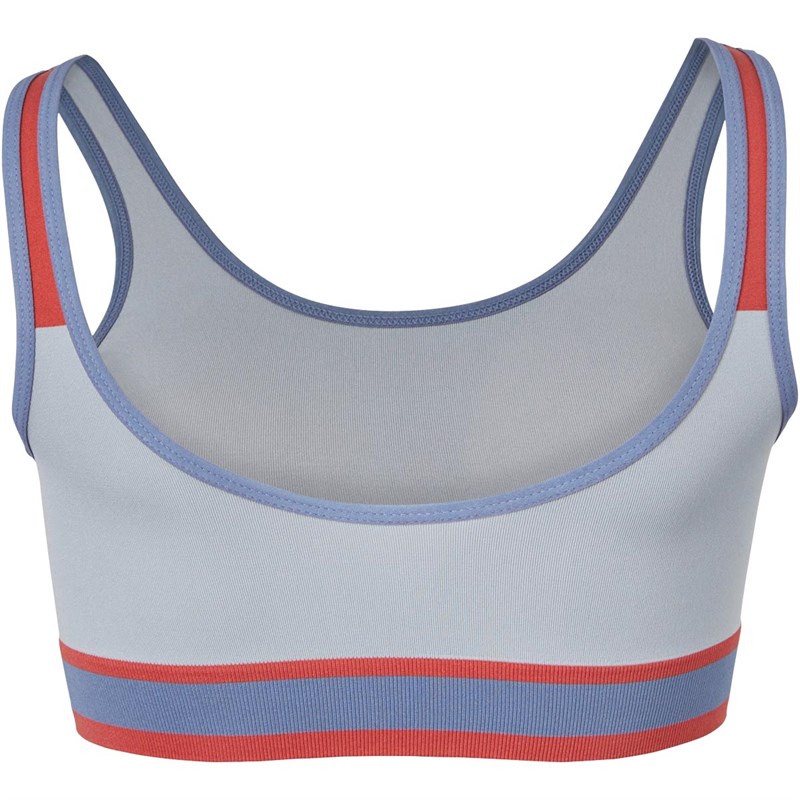 Buy Reebok Womens Dilara Performance Seamless Crop Top Grey Rhodonite