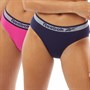 Reebok Dame Dilara Two Pack Performance Seamless Underbukser Lyserød
