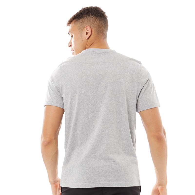 Reebok T-Shirts Graphic Series Reebok Stacked Homme Gris