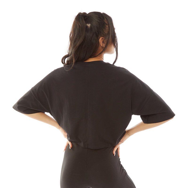 Reebok Damen Training Essentials T-Shirts Schwarz