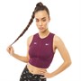 Reebok Womens Studio Performance High-Intensity Tank Top Maroon