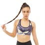 Reebok Womens Running Essentials Medium-Impact Bra Top Purple Delirium